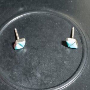 Turquoise Earrings - Missing Backs
